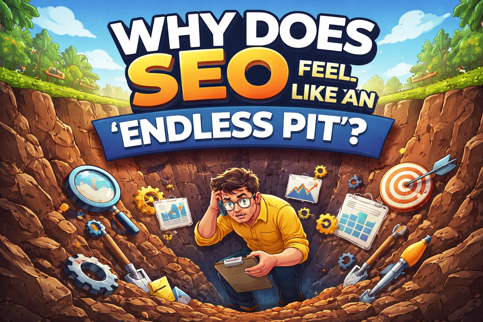 SEO 为什么总像个“填不完的坑”？
