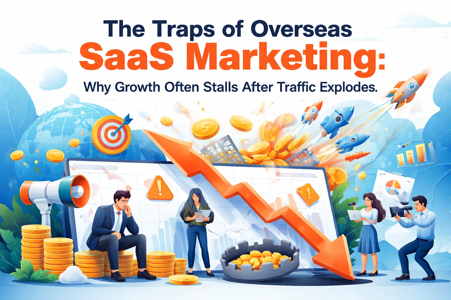 The "Traps" of SaaS Marketing for Global Expansion: Why Traffic Bursts Often Mark the Beginning of Stagnant Growth